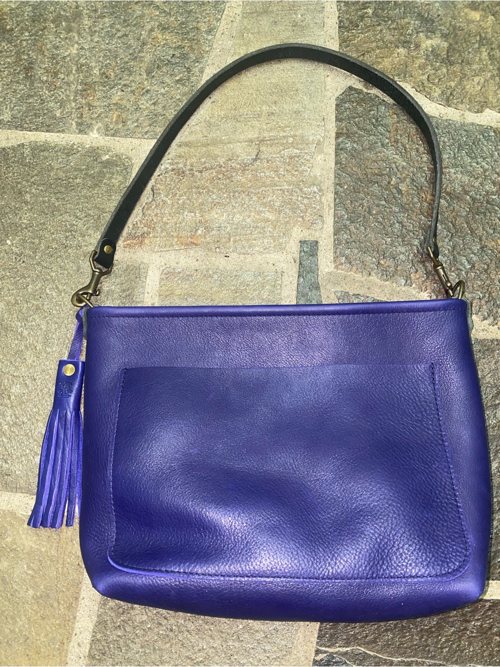 Violet Avery Purse With Tassel - Go Forth Goods American Made
